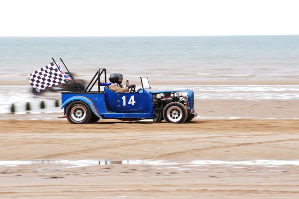 Oldtimer-Strandrennen in Bridlington