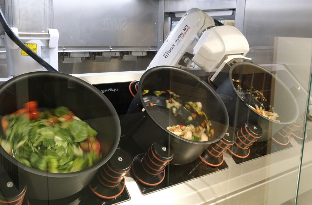 Robotik-Restaurant in Leipzig