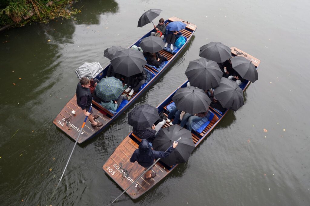 Punting auf der Cam