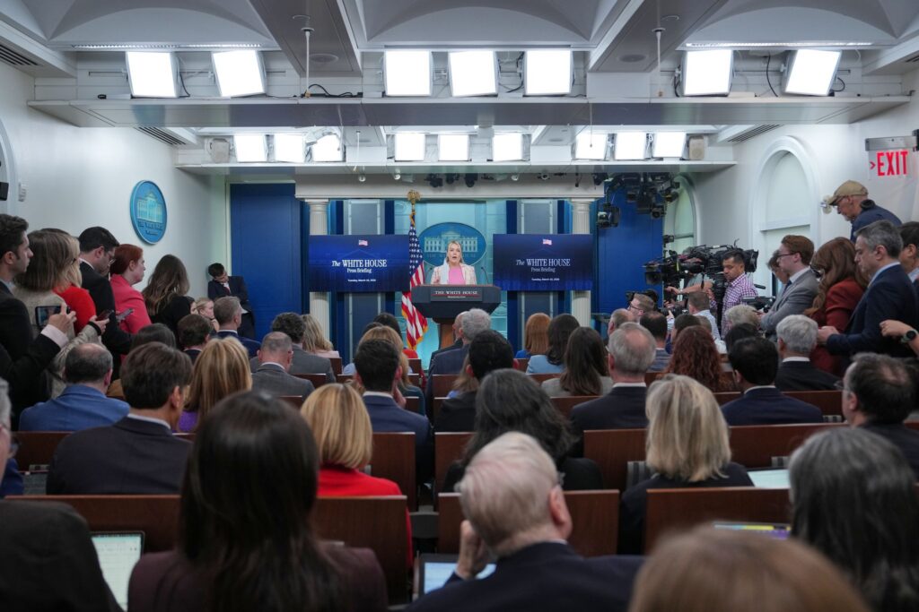Pressekonferenz Weißes Haus