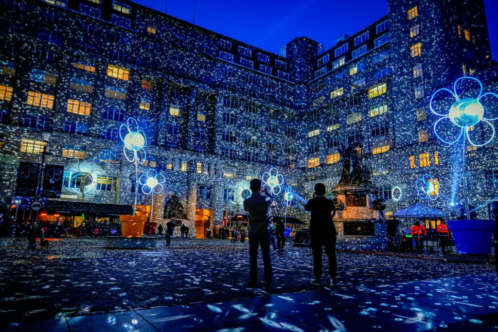 Lichtparcours „River of Light“