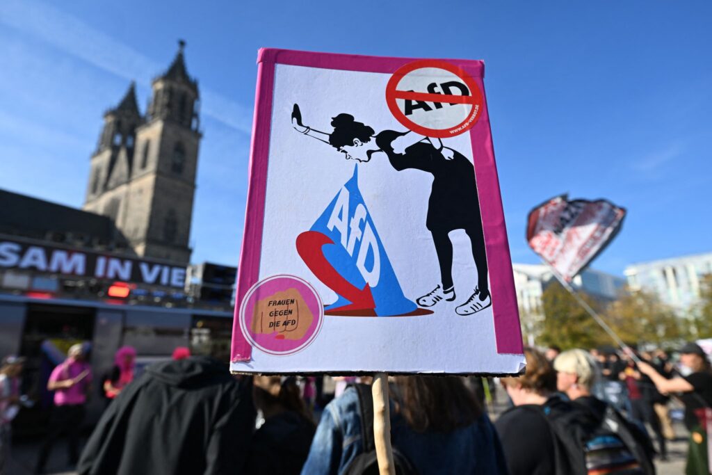 Protest in Magdeburg