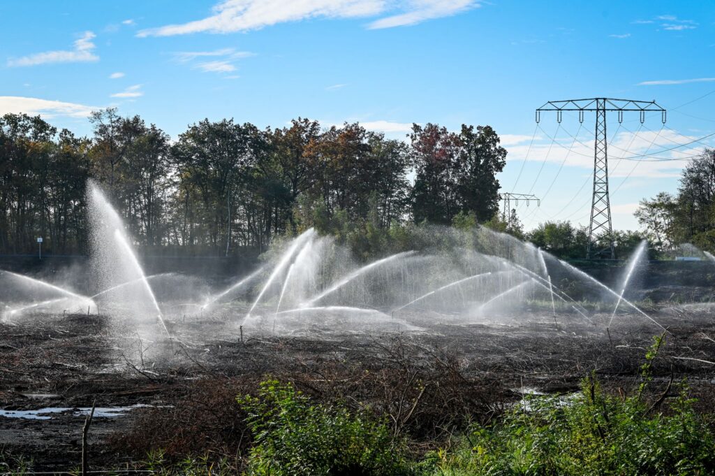 Schwelbrand in Meuselwitz