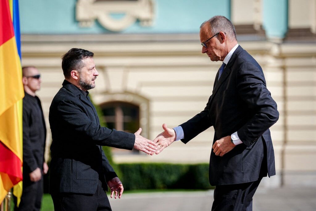 Bundeskanzler Merz reist in die Ukraine