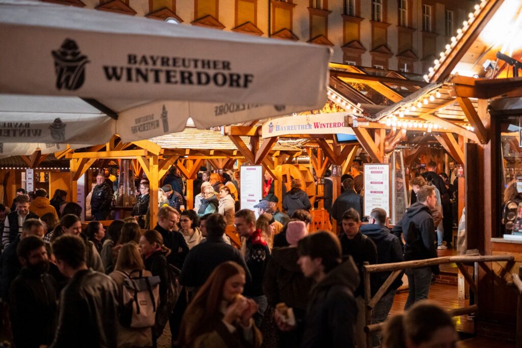 Eröffnung des Bayreuther Winterdorfs