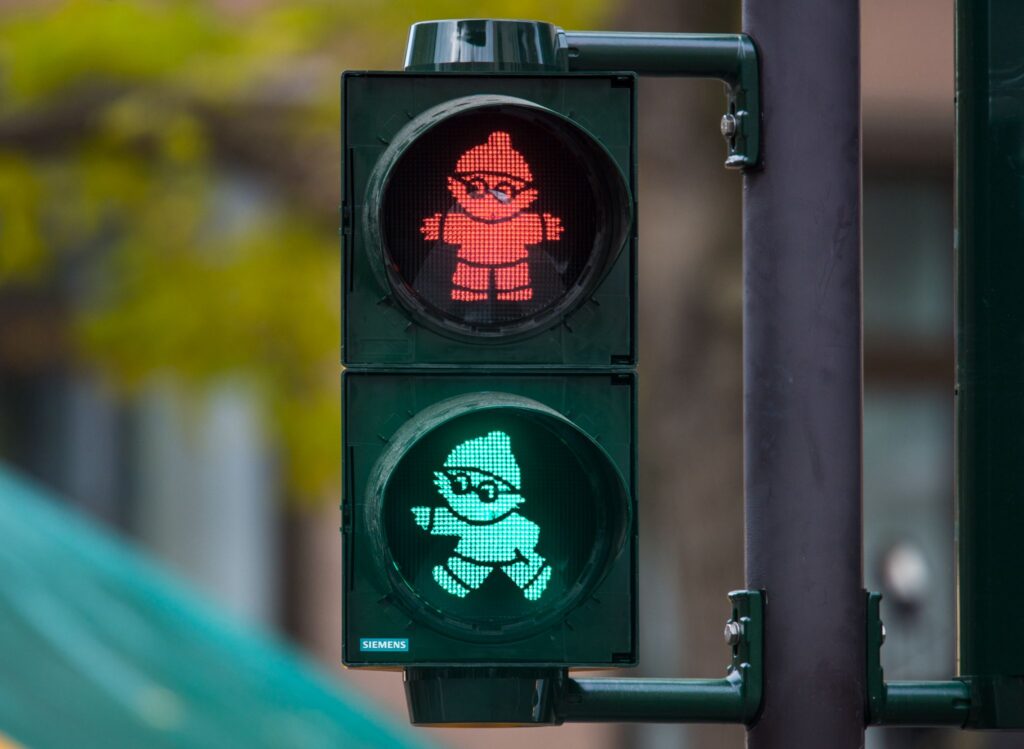 Ost-Ampelmännchen wird 65