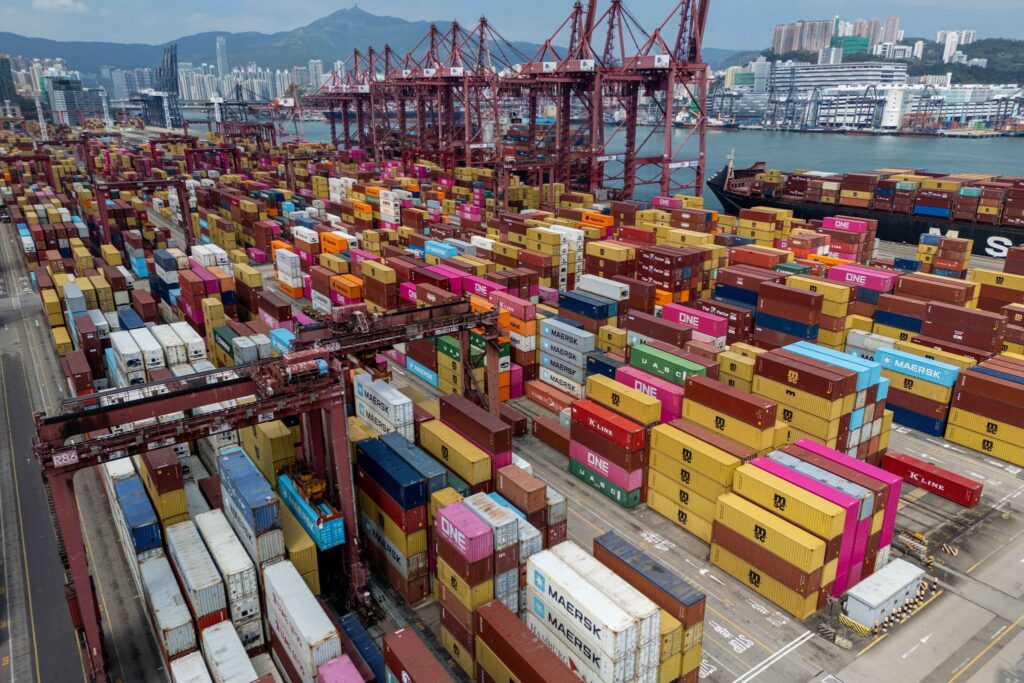 Hafen in Hongkong