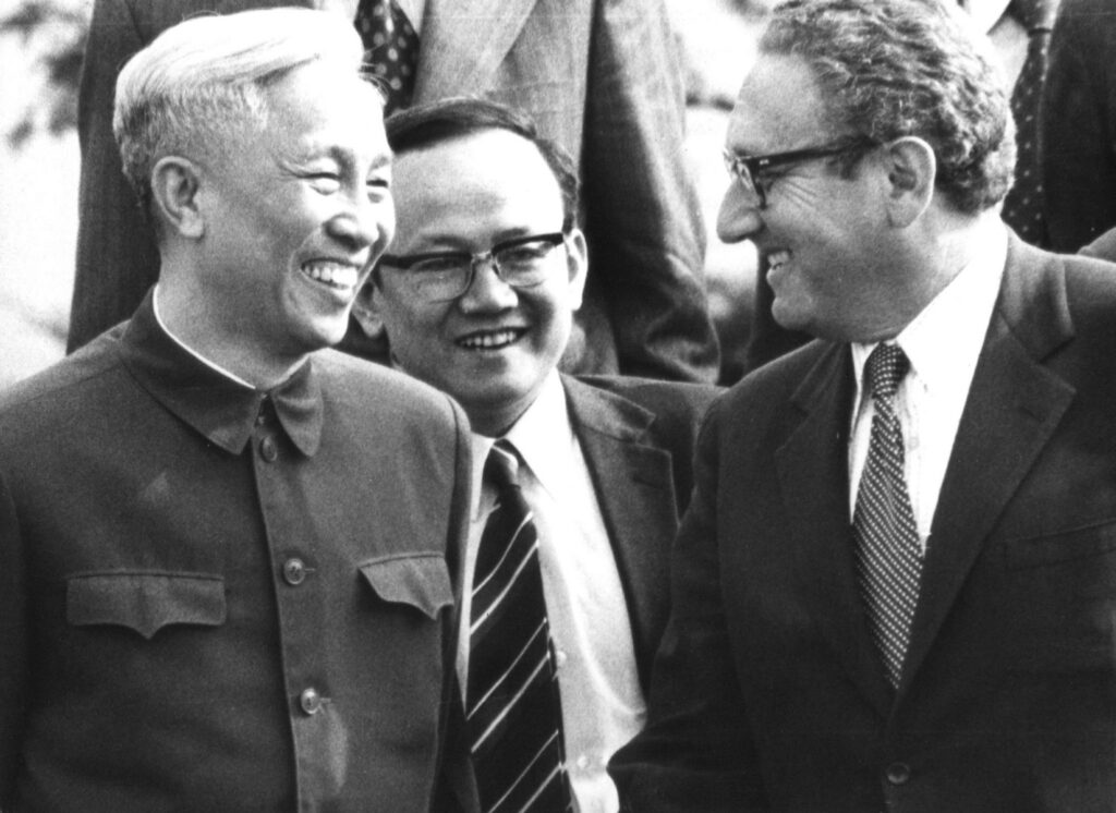 Henry Kissinger und Le Duc Tho