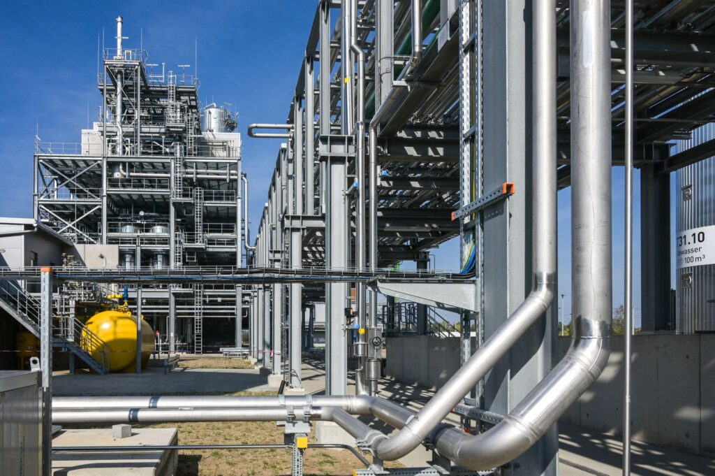Inbetriebnahme der neuen Produktionsanlage von Verbio